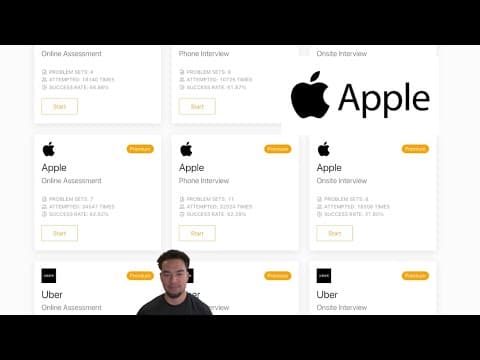 Senior Software Engineer Takes on an Apple Coding Interview!