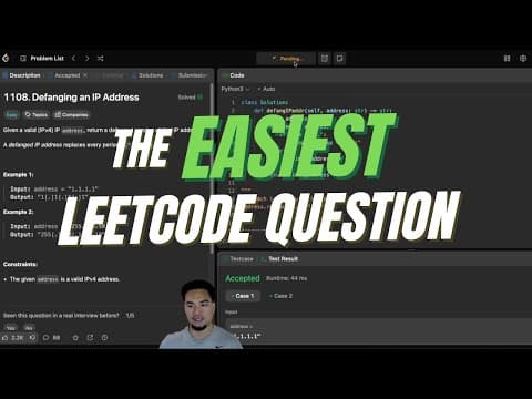 The EASIEST LeetCode Question